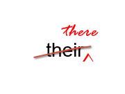 Grammar edit changing "their" to "there"